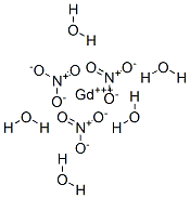 Structure of GADOLINIUM NITRATE, PENTAHYDRATE