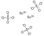 Structure of SCANDIUM (III) SULFATE