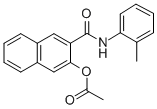 Structure of NAPHTHOL AS-D ACETATE
