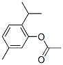 Structure of thymol acetate