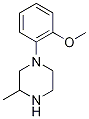 1-(2-METHOXYPHENYL)-3-METHYLPIPERAZINE, 95%结构式