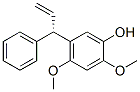 Structure of 2,4-Dimethoxy-5-[(S)-1-phenyl-2-propenyl]phenol
