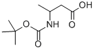 BOC-DL-3-氨基乙酸结构式