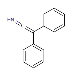 Chemical structure of Ethenimine, 2,2-diphenyl-