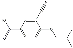 Structure of 3-Cyano-4-isobutoxybenzoic acid