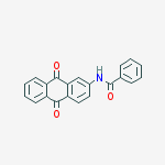 Benzamide, N-(9,10-dihydro-9,10-dioxo-2-anthracenyl)-结构式