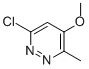 Structure of 6-CHLORO-4-METHOXY-3-METHYLPYRIDAZINE