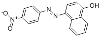 Structure of 4-(4-NITROPHENYLAZO)-1-NAPHTHOL