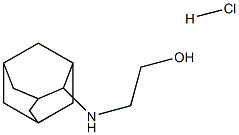 2-(金刚烷-2-基氨基)乙醇盐酸盐结构式