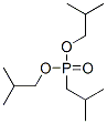 Structure of bis(2-methylpropyl) (2-methylpropyl)phosphonate