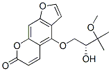 Structure of (+)-4-[(R)-2-Hydroxy-3-methoxy-3-methylbutoxy]-7H-furo[3,2-g][1]benzopyran-7-one