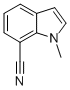 Structure of 1H-Indole-7-carbonitrile,1-methyl-