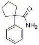 1-phenylcyclopentane-1-carboxaMide结构式