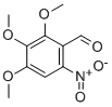 Structure of 2,3,4-TRIMETHOXY-6-NITROBENZALDEHYDE