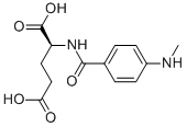 Structure of L-glutamic acid, N-[4-(methylamino)benzoyl]-