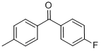 Structure of 4-Fluoro-4-methylbenzophenone