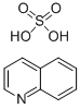 Structure of quinolinium hydrogen sulphate
