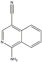 Structure of 1-Aminoisoquinoline-4-carbonitrile