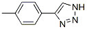 Structure of 4-(4-Methylphenyl)-1H-1,2,3-triazole