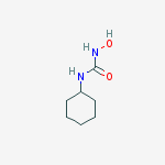 1-cyclohexyl-3-hydroxyurea结构式