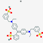 Structure of ACID BLUE 9 ALUMINUM LAKE