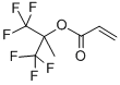 Structure of HEXAFLUORO-2-METHYLISOPROPYL ACRYLATE
