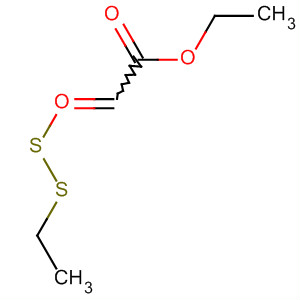 Structure of Acetic acid, (ethylthio)thioxo-, ethyl ester