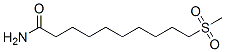 Structure of 10-(METHYLSULFONYL)CAPRAMIDE