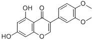 Structure of 5,7-DIHYDROXY-3,4-DIMETHOXYISOFLAVONE