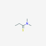 Propanethioamide, N,N-dimethyl-结构式