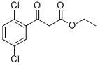 Structure of ethyl 3-(2,5-dichlorophenyl)-3-oxopropanoate