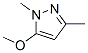 Structure of 5-Methoxy-1,3-dimethyl-1H-pyrazole
