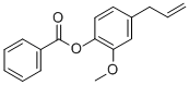 Structure of 4-allyl-2-methoxyphenyl benzoate