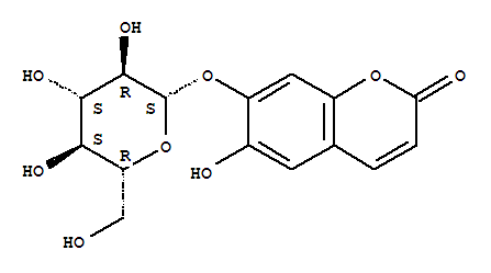 Structure of cichoriin