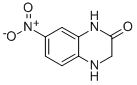 7-硝基-3,4-二氢-1H-喹噁啉-2-酮 的化学结构式
