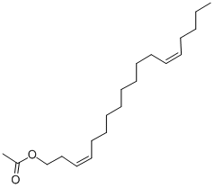 Structure of Z,Z-3,13-OCTADECADIENYLACETATE