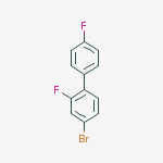 Structure of 4-bromo-2,4'-difluoro-1,1'-Biphenyl