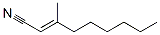 Structure of 3-methylnon-2-enenitrile