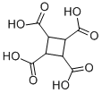 Structure of 1,2,3,4-CYCLOBUTANETETRACARBOXYLIC ACID