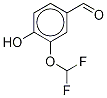 Structure of 3-DifluoroMethoxy-4-hydroxybenzaldehyde