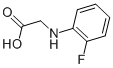 Structure of N-O-FLUOROPHENYLGLYCINE