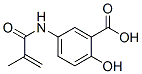 Structure of N-methacryloyl-5-aminosalicylic acid