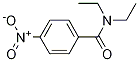 Structure of benzamide, N,N-diethyl-4-nitro-