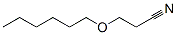 Structure of 3-(hexyloxy)propiononitrile