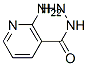 Structure of Nicotinic acid, 2-amino-, hydrazide
