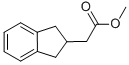 Structure of 1H-INDENE-2-ACETIC ACID,2,3-DIHYDRO-,METHYL ESTER