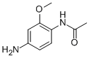 N-(4-氨基-2-甲氧基苯基)乙酰胺结构式