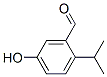 Structure of BENZALDEHYDE, 5-HYDROXY-2-(1-METHYLETHYL)-