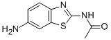 Structure of N-(6-amino-1,3-benzothiazol-2-yl)acetamide