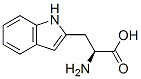 Structure of 1H-Indole-2-propanoic acid, .alpha.-amino-, (.alpha.S)-